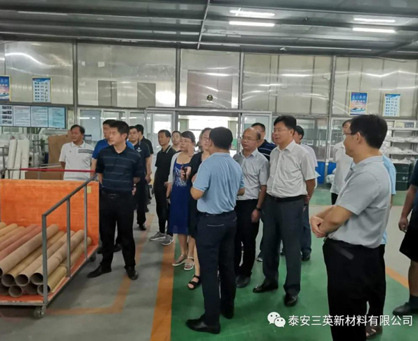 山东科技大学各学院教授莅临我公司参观考察